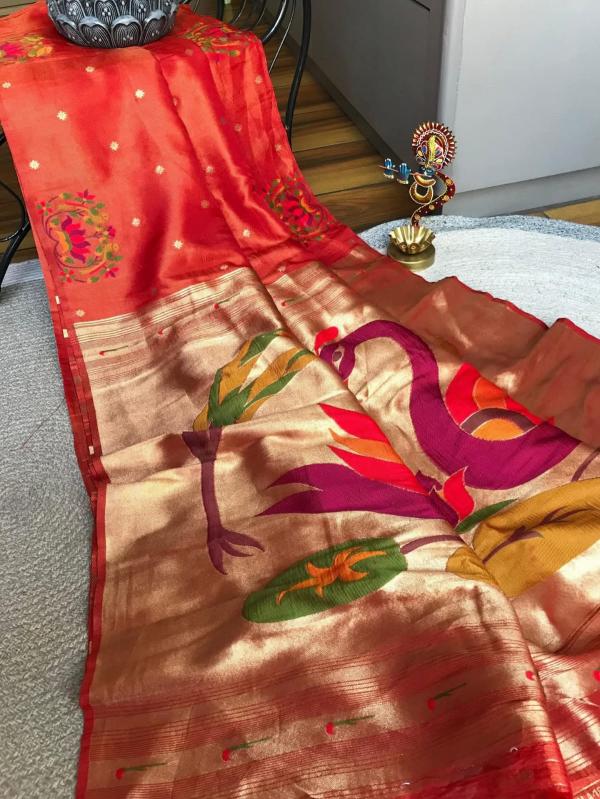 Akshara silk paithani saree manufacturer surat